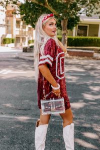 Hard To Forget You Embellished Clear Crossbody sold by Impressions