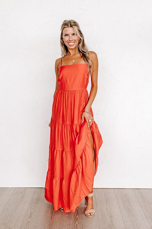 Papaya Kisses Maxi In Tangerine sold by Impressions product image thumbnail 3