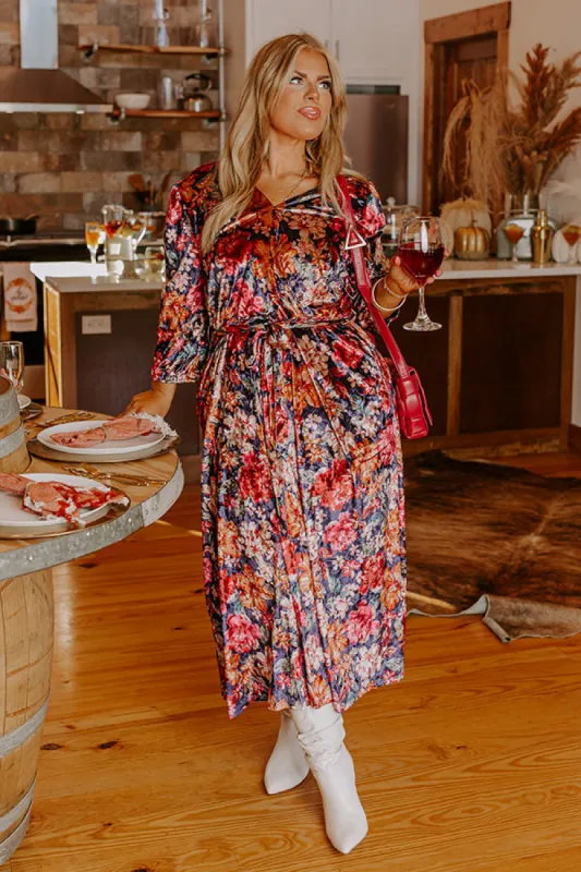 Autumn Harmony Velvet Midi Curves sold by Impressions