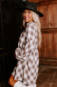 Midwest Wonderful Plaid Dress sold by Impressions