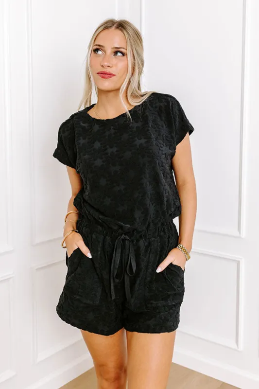 Casual Outing Terry Cloth Romper sold by Impressions