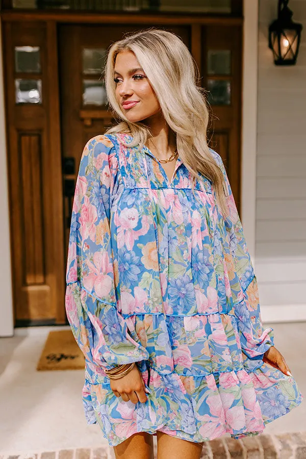 Spring Symphony Floral Mini Dress sold by Impressions product image thumbnail 5