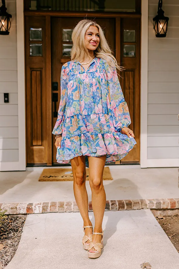 Spring Symphony Floral Mini Dress sold by Impressions product image thumbnail 4