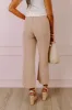 Just USA Wren High Waist Straight Leg Jean in Latte sold by Impressions
