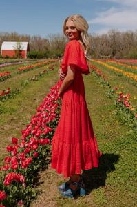 Fun Memories Maxi In Red sold by Impressions