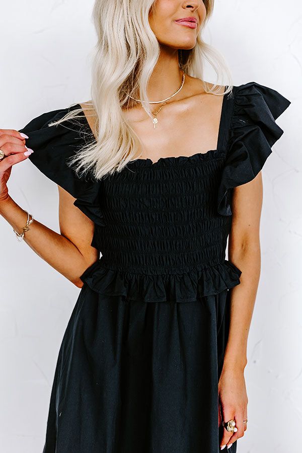 Galveston Coast Midi In Black sold by Impressions product image thumbnail 3