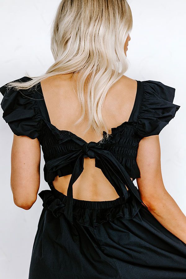 Galveston Coast Midi In Black sold by Impressions product image thumbnail 4