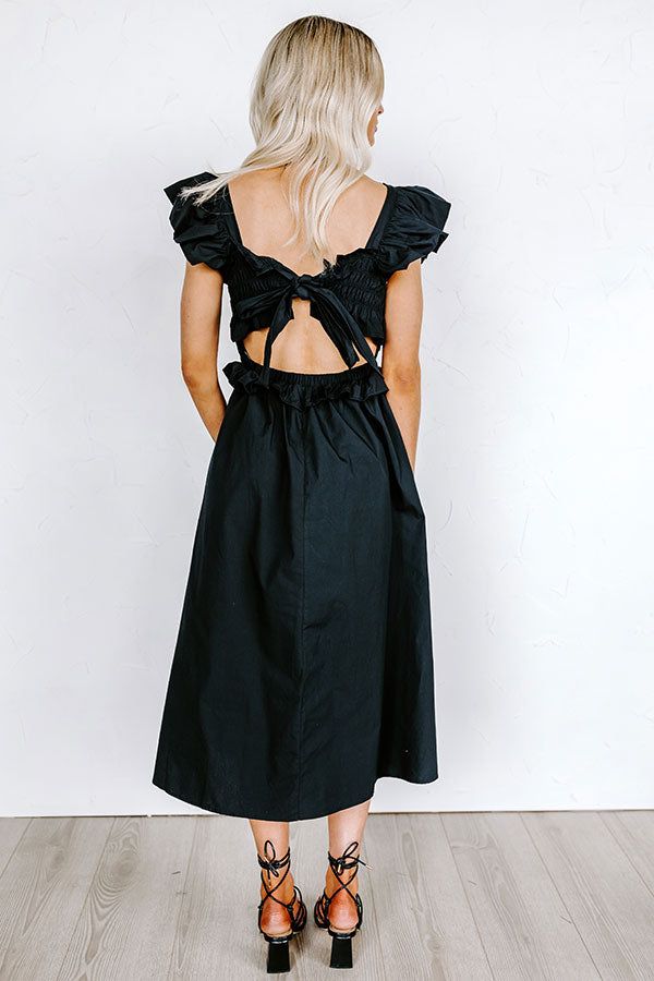 Galveston Coast Midi In Black sold by Impressions product image thumbnail 5