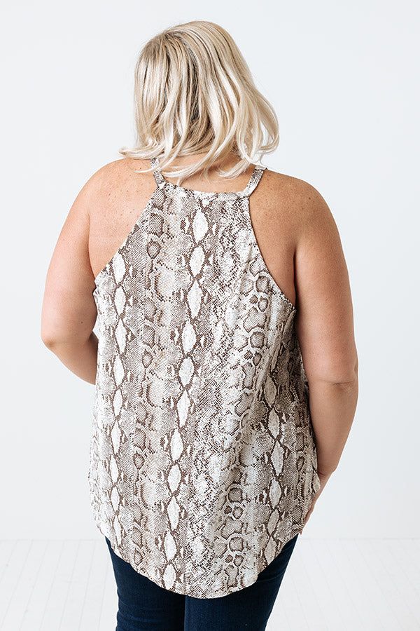Deepest Desires Snake Print Tank Curves sold by Impressions product image thumbnail 4
