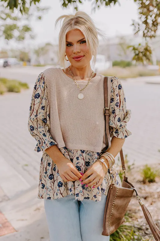 Sweet Melody Knit Top Curves sold by Impressions