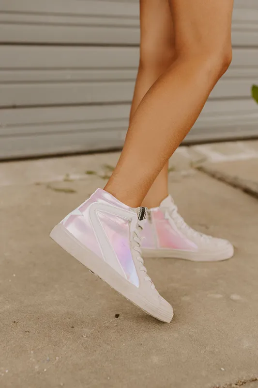 The Daphne Vintage Metallic Sneaker sold by Impressions