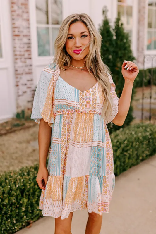 Seeking The Shore Shift Dress in Ivory sold by Impressions