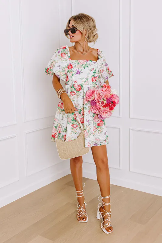 Garden Bliss Eyelet Mini Dress sold by Impressions