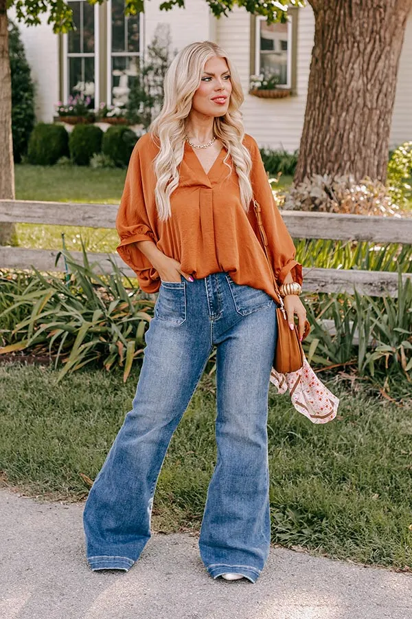 New To Town Shift Top In Camel Curves sold by Impressions product image thumbnail 2