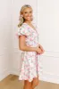 Rose Garden Elegance Mini Dress sold by Impressions