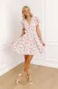 Rose Garden Elegance Mini Dress sold by Impressions