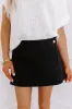 The Olivia Denim Skort in Black sold by Impressions