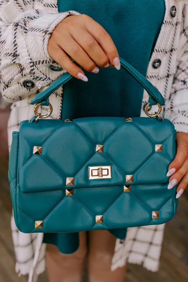 Make Your Debut Faux Leather Purse In Hunter Green sold by Impressions product image thumbnail 2