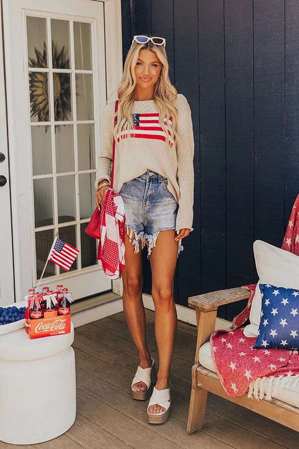 American Way Knit Sweater sold by Impressions product image thumbnail 2