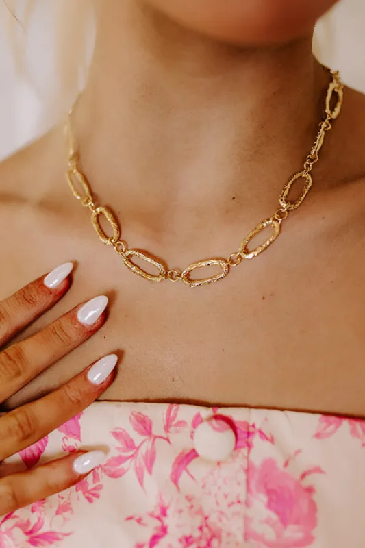 Jetting Around Link Necklace sold by Impressions