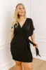 Possible Romance Mini Dress in Black Curves sold by Impressions
