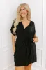 Possible Romance Mini Dress in Black Curves sold by Impressions
