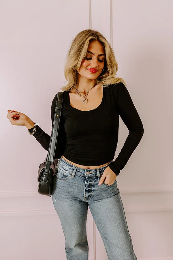 Sassy and Chic Top in Black sold by Impressions