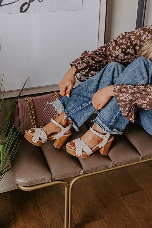 The Rylee Heel In Birch sold by Impressions