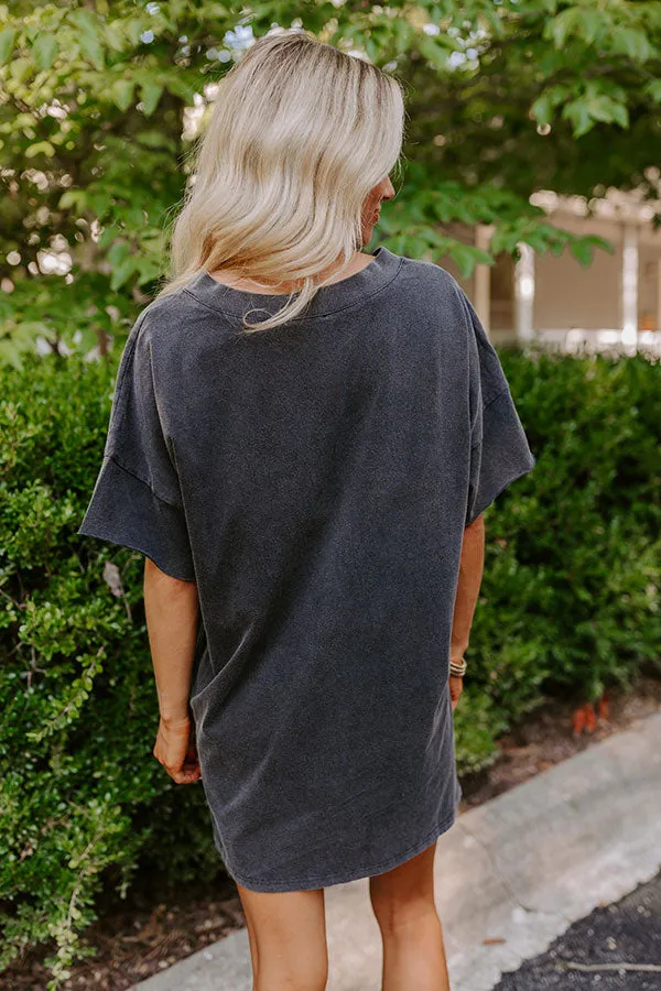 Casual Meetup Oversized Tee in Vintage Black sold by Impressions product image thumbnail 4