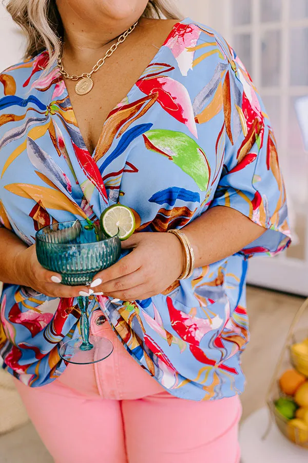 Mai Tais and Tikis Satin Top Curves sold by Impressions product image thumbnail 4