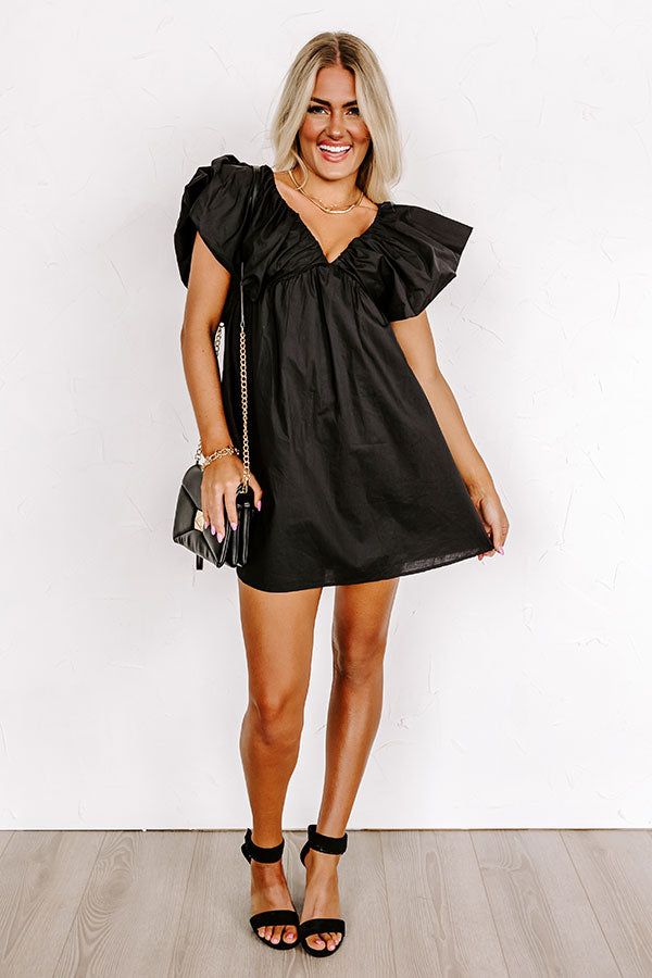 Palm Beach Skies Mini Dress In Black sold by Impressions product image thumbnail 4