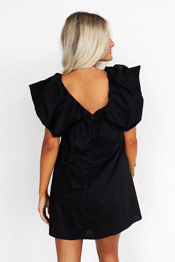 Palm Beach Skies Mini Dress In Black sold by Impressions product image thumbnail 3