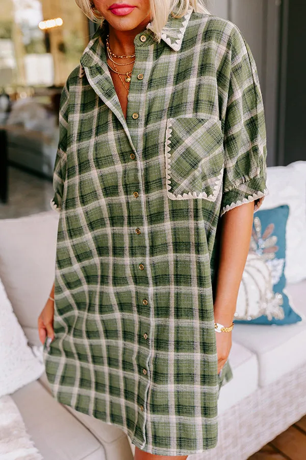 Bonfire Ready Plaid Mini Dress sold by Impressions product image thumbnail 2