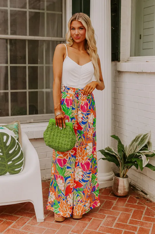 Trip To Paradise High Waist Floral Pants sold by Impressions