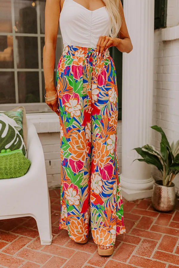 Trip To Paradise High Waist Floral Pants sold by Impressions product image thumbnail 2