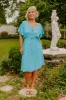 Farmer's Market Ready Linen-Blend Mini Dress sold by Impressions