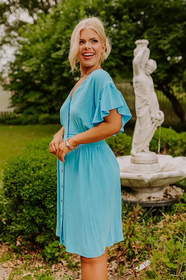 Farmer's Market Ready Linen-Blend Mini Dress sold by Impressions product image thumbnail 3