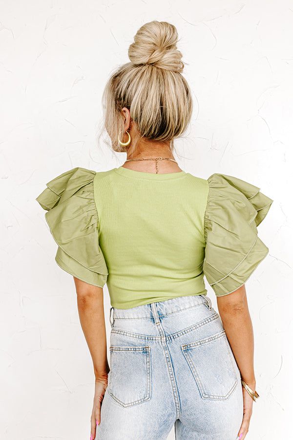 Keen On You Bodysuit in Lime sold by Impressions product image thumbnail 5