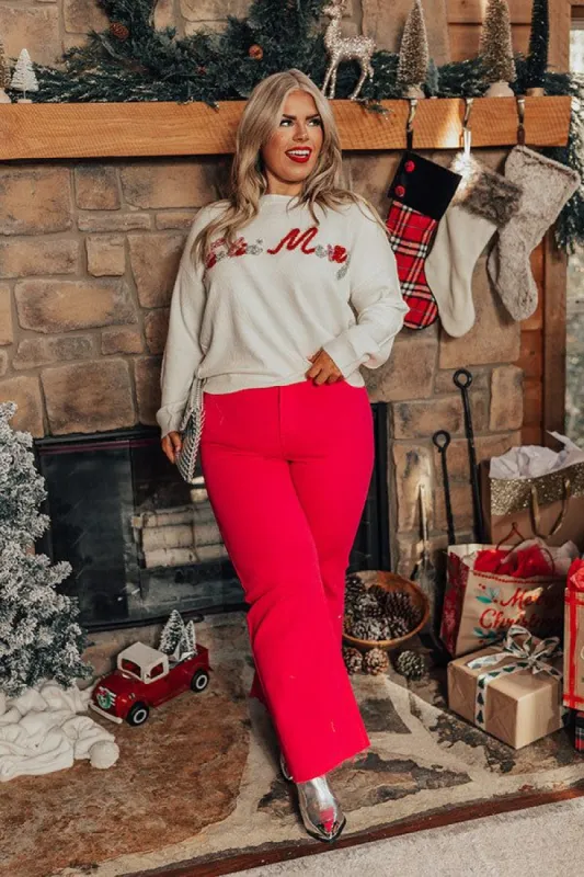 Feelin' Merry Tinsel Sweater sold by Impressions