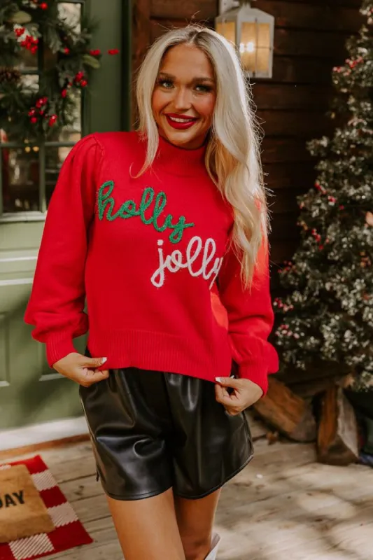 Holy Jolly Tinsel Sweater sold by Impressions