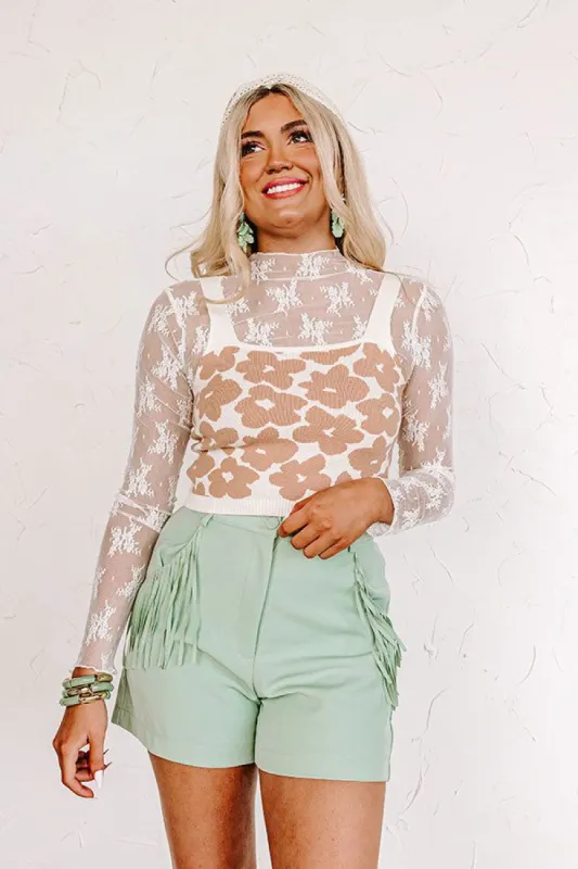 Promised To You Mesh Top sold by Impressions