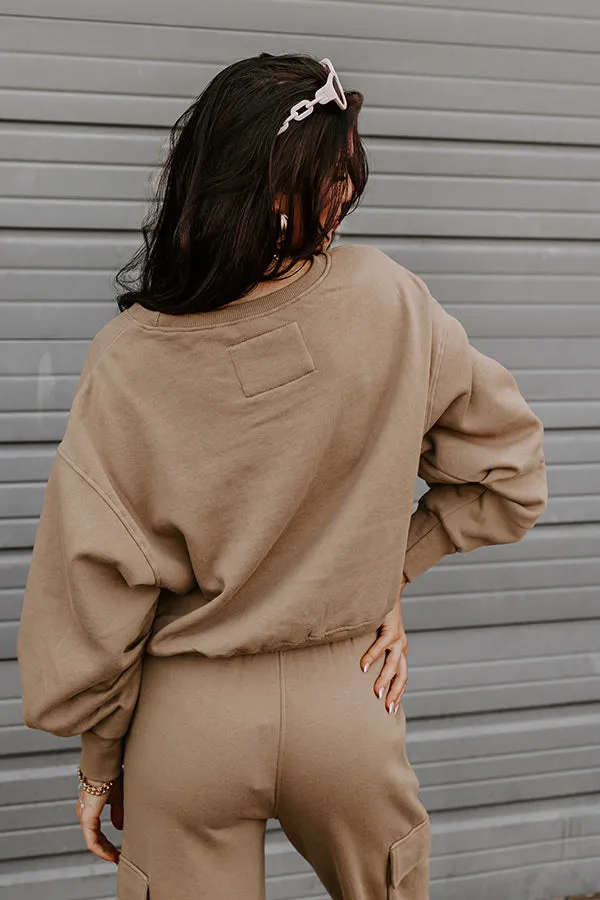 Risen Cozier Than Ever Sweatshirt In Mocha sold by Impressions product image thumbnail 3
