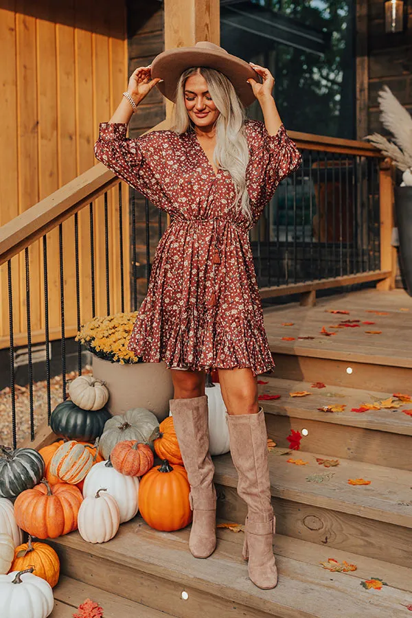 Simply Carried Away Floral Mini Dress sold by Impressions product image thumbnail 5