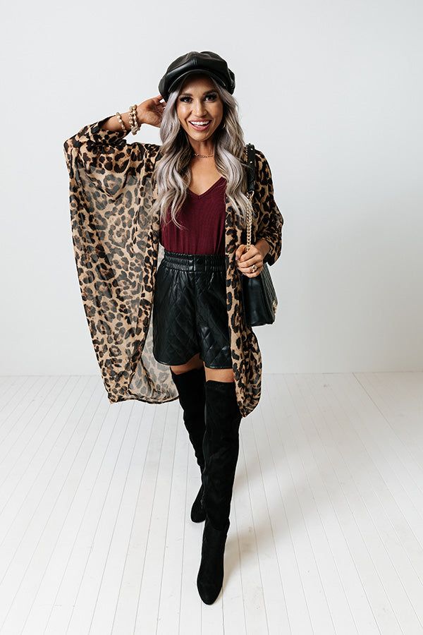 Let's Talk Leopard Overlay in Brown sold by Impressions product image thumbnail 3