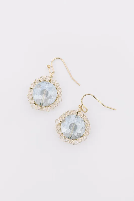 Pretty Posh Earrings In Sky Blue sold by Impressions