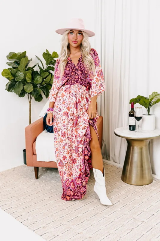 Fly Me To Fiji Floral Maxi sold by Impressions