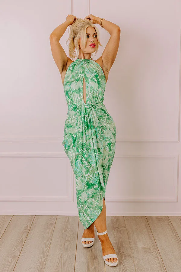 Margaritas and Chit Chat Midi in Green Curves sold by Impressions