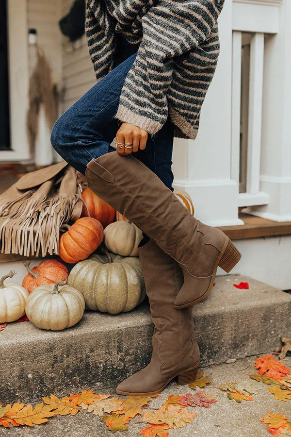 The Wisteria Faux Suede Boot sold by Impressions product image thumbnail 3