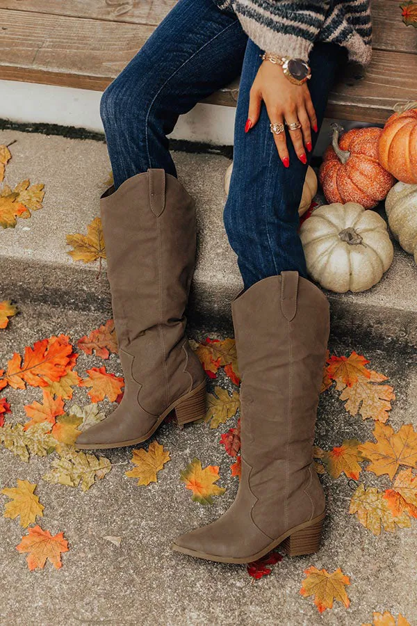 The Wisteria Faux Suede Boot sold by Impressions product image thumbnail 2