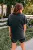 Keep Interest Oversized Tee In Black sold by Impressions